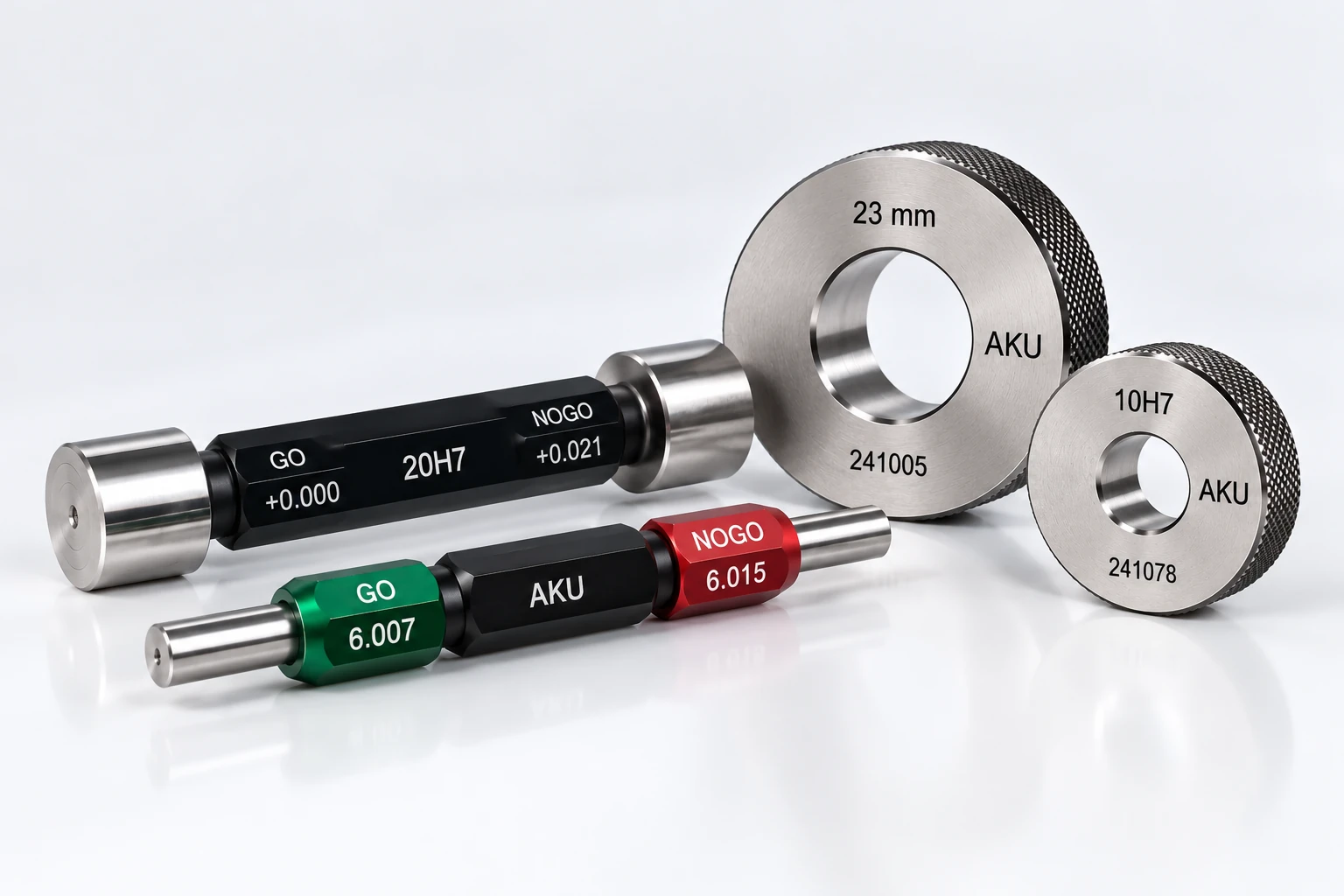 Approved plain plug and ring gauge photograph
